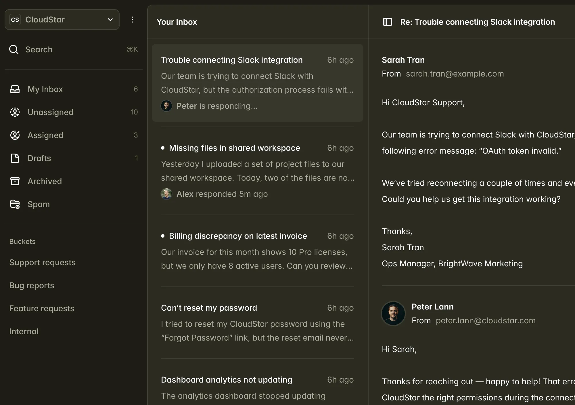 Easyjournal dashboard med transkribering og rapporter